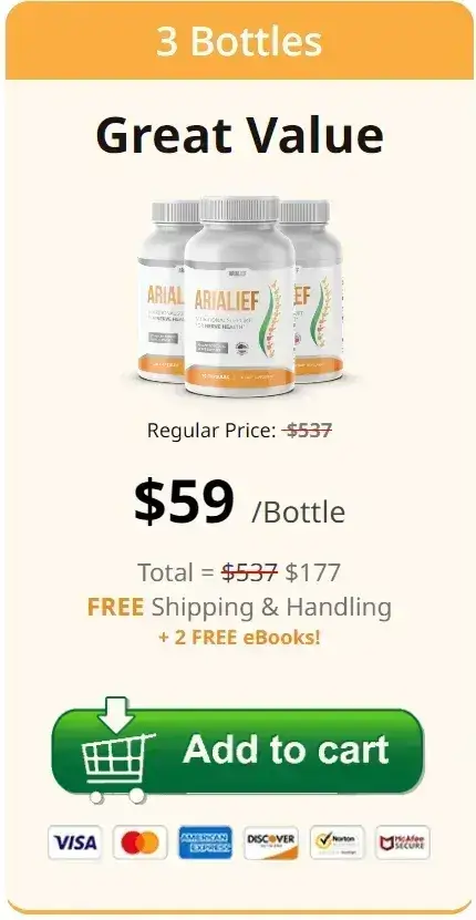 Buy 3 bottles of Arialief – most popular offer