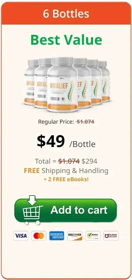 Buy 6 bottles of Arialief – best savings bundle